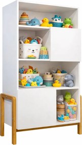 Biały skandynawski regał dziecięcy W8-P88