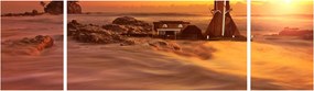 Obraz - Zachód słońca (170x50 cm)