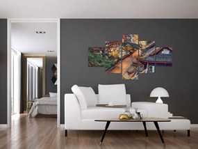 Obraz - Qintai Road, Chengdu, Chiny (125x70 cm)