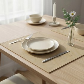 Podkładka pod Talerz Złota z Wzorem Mata na Stół 33x45 cm Dekoracyjna