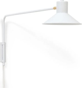 Biały kinkiet ø 20 cm Aria – Kave Home