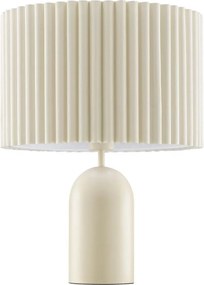 Brilliant - Lampa stołowa VELIN 1xE27/20W/230V kremowa