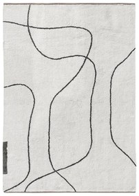 Bawełniany dywan odpowiedni do prania w kolorze kości słoniowej 140x200 cm Shadow – Mette Ditmer Denmark