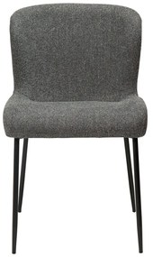 Ciemnoszare krzesło do jadalni DAN-FORM Denmark Glam
