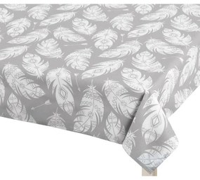 Bellatex Obrus Adéla Feather szary, 120 x 140 cm, 120 x 140 cm