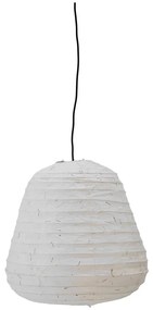 Biała lampa wisząca ø 50 cm Leena – Bloomingville