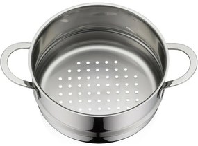 Kela Garnek do gotowania na parze ze stali nierdzewnej z pokrywką CAILIN, 20 cm