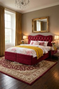 Łóżko kontynentalne 200x200 P1-G86