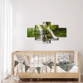 Obraz - Wodospad, Wind River Valley (125x70 cm)