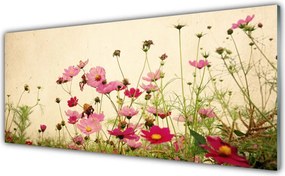 Szkło Dekoracyjne do Kuchni Bukiet Kwiatów Akwarelowych