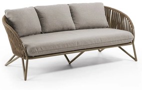 Jasnobrązowa sofa ogrodowa Branzie – Kave Home