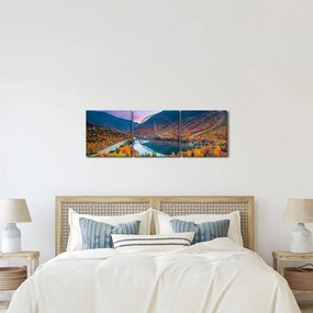 Obraz - White Mountain, New Hampshire, USA (z zegarem) (90x30 cm)