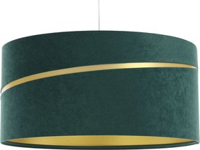 Zielona Welurowa Lampa Wisząca Glamour S6-S54