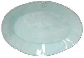 Turkusowa kamionkowa taca Costa Nova Nova, szer. 40 cm