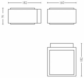 Philips 17337/93/PN Kinkiet zewnętrzny Hedgehog 1x E27 42 W bez zasilacza IP44, antracyt