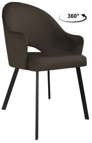 Krzesło obrotowe Velvet podstawa Profil czarna MG05