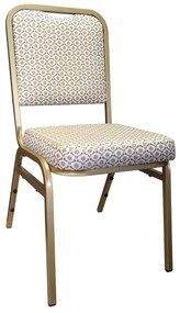 Krzesło Marco tkanina Berit bankietowe konferencyjne stelaż metalowy