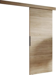 Drzwi przesuwne z maskownicą MALIBU 100 dąb sonoma