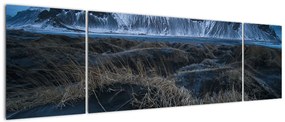 Obraz z widokiem na islandzkie szczyty (170x50 cm)
