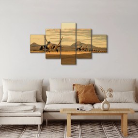 Obraz - Siły Powietrzne (125x70 cm)