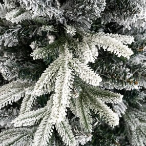 Choinka bożonarodzeniowa zaśnieżona ze stojakiem Cardiff, 120 cm, 120 cm