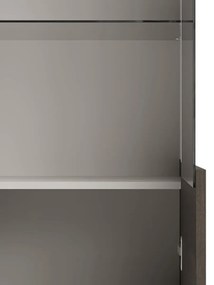 Witryna wysoka RANDOM 2 W-1 60cm orzech/kaszmirowa HALMAR