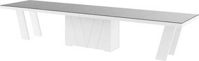 Stół z matowym blatem Grande 160 rozkładany do 412 cm