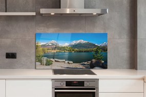 Panel nad Blat Kuchenny Górskie Jezioro wśród Szczytów