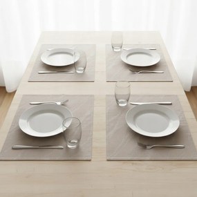 Podkładka pod Talerz Szara z Wzorem Mata na Stół 33x45 Dekoracyjna Stylowa