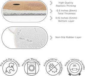 Dywan dziecięcy odpowiedni do prania ø120 cm Sunny World – Mila Home