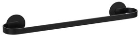 Aluminiowy drążek na ręczniki 40 cm BIVIO, montaż bez wiercenia