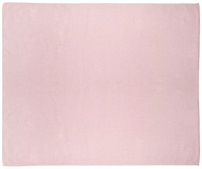 Różowy bawełniany kocyk dziecięcy Kindsgut Baby, 95x115 cm