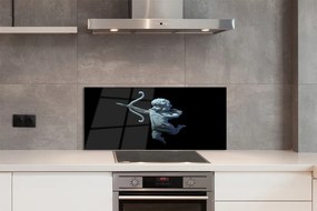 Szklany Panel Anioł Amor z Łukiem