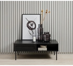 Czarny stolik 60x110 cm Pensacola – Unique Furniture