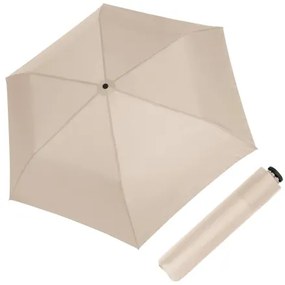 Zero 99 Macadamia beżowy - składany parasol damski/męski