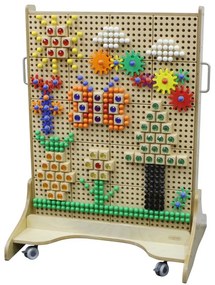 Masterkidz drewniana tablica stem wolnostojąca