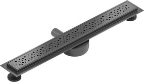 Mexen Flat 360° M12 odpływ liniowy obrotowy 60 cm, gun gray szczotkowany - 1E21060-40