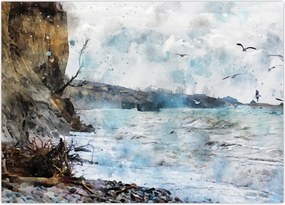 Obraz - Rafa, akwarela (70x50 cm)