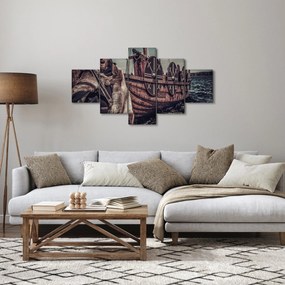 Obraz - Wojownik wikingów (125x70 cm)