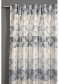 Szara firanka 245x140 cm Jacquard – Gardinia