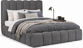 Ciemnoszare łóżko chmurka z pojemnikiem 5 rozmiarów W5-W63