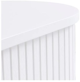 Biała szafka pod TV 180x56x45 cm Nola – Unique Furniture