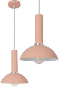 Lampa wisząca OSTI C APP128-1CP Różowa