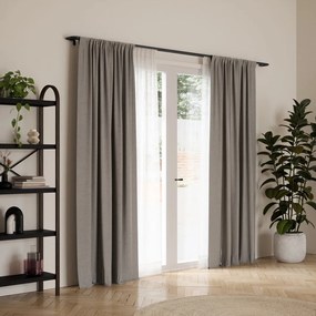 Stalowy regulowany podwójny karnisz 167 - 365 cm Twilight – Umbra