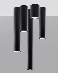 Plafon LAGOS 40 czarny SOLLUX  LIGHTING