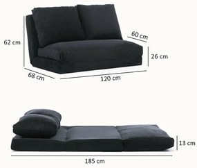 Sofa rozkładana Taida Patchwork