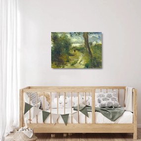 Obraz na szkle - Auguste Renoir, Landscape between Storms, reprodukcje (70x50 cm)