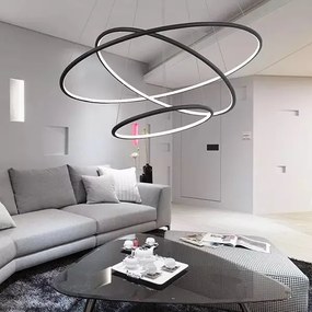 Lampa wisząca ringi Ledowe Okręgi No.3 In 100 cm 4K
