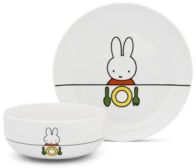 Porcelanowy zestaw naczyń dla dzieci 6 szt. Miffy – Zilverstad
