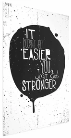 Plakat Stronger 21x30 cm bez ramy bez marginesu ARTGEIST B